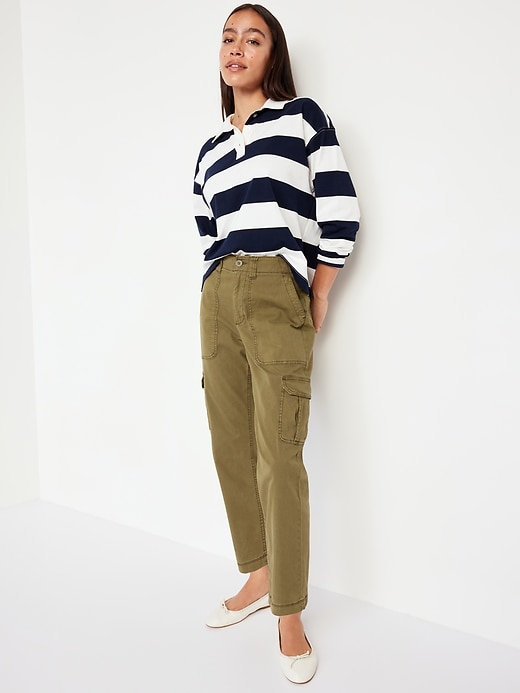Image number 3 showing, High-Waisted OGC Chino Cargo Pants