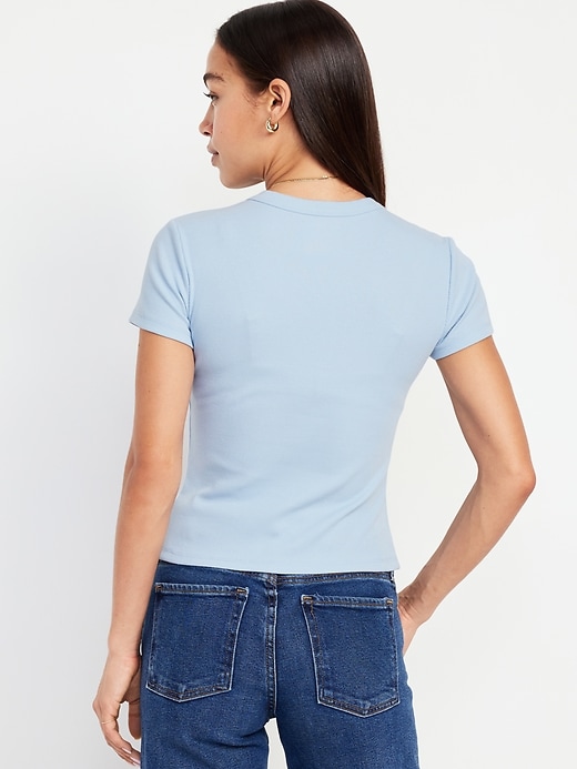 Image number 2 showing, Snug Crop T-Shirt