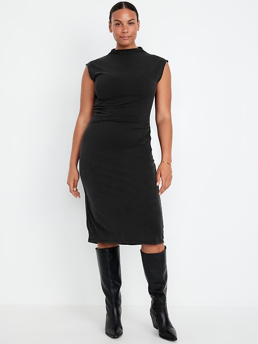 Image number 4 showing, Ruched Midi Dress