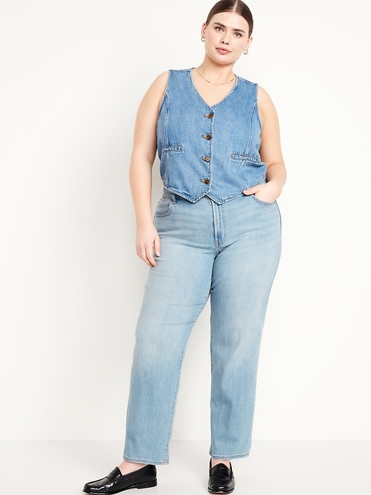Image number 7 showing, High-Waisted Wow Loose Jeans