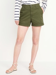 Women s Chino Shorts Old Navy