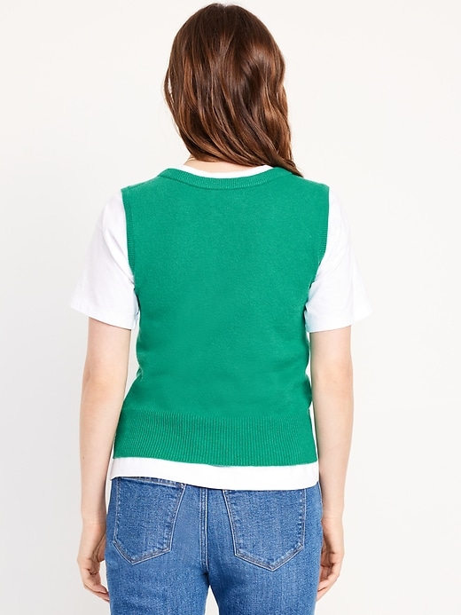 Image number 2 showing, SoSoft V-Neck Layering Vest