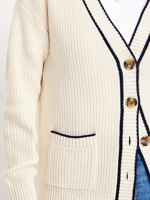 Image number 3 showing, Relaxed Cardigan Sweater