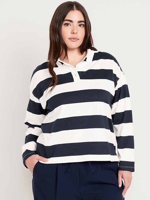 Image number 5 showing, Rugby Stripe Polo