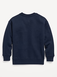View large product image 3 of 3. Oversized Crew-Neck Sweatshirt for Boys