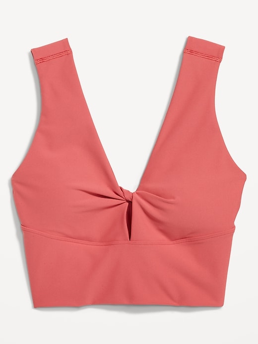 Image number 4 showing, Light Support PowerSoft Twist Longline Sports Bra