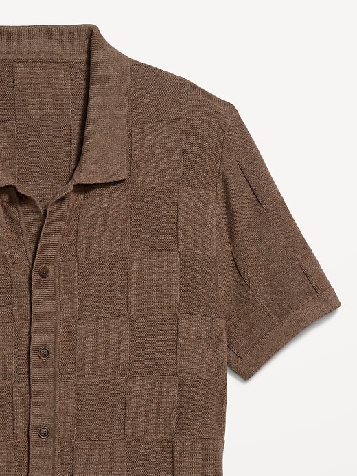 Image number 5 showing, Textured Button-Down Sweater