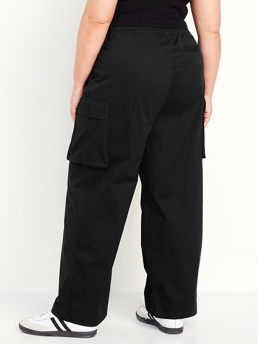 Image number 7 showing, Extra High-Waisted Super Wide-Leg Cargo Pants