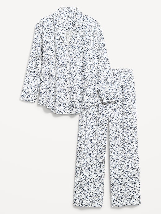 Image number 4 showing, Poplin Pajama Pant Set