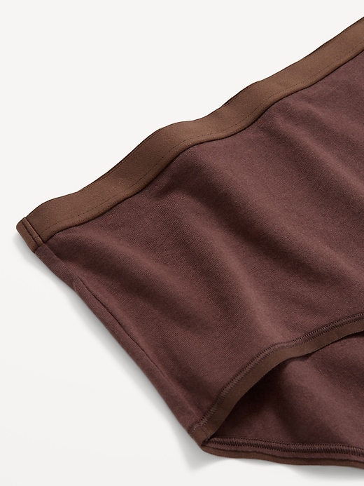 Image number 3 showing, High-Waisted Everyday Brief Cotton Underwear