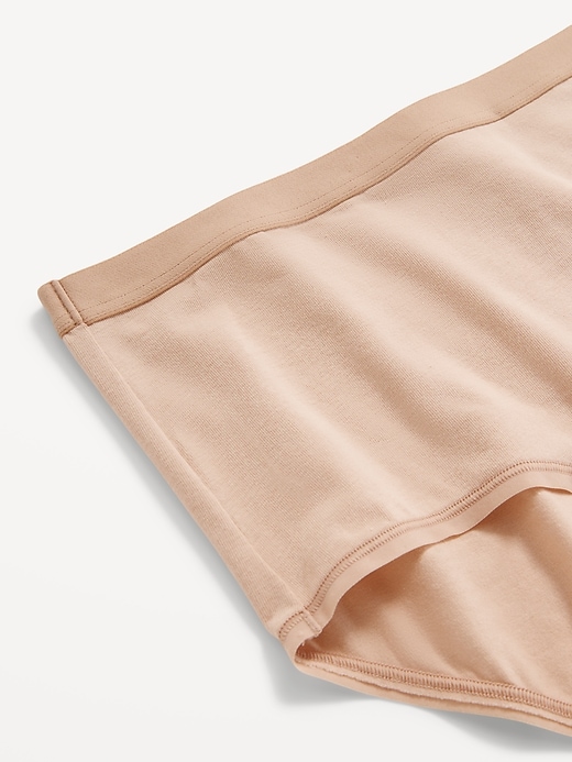 Image number 3 showing, High-Waisted Everyday Brief Cotton Underwear