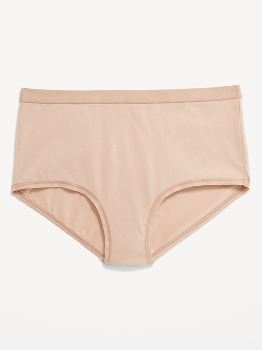 Image number 4 showing, High-Waisted Everyday Brief Cotton Underwear