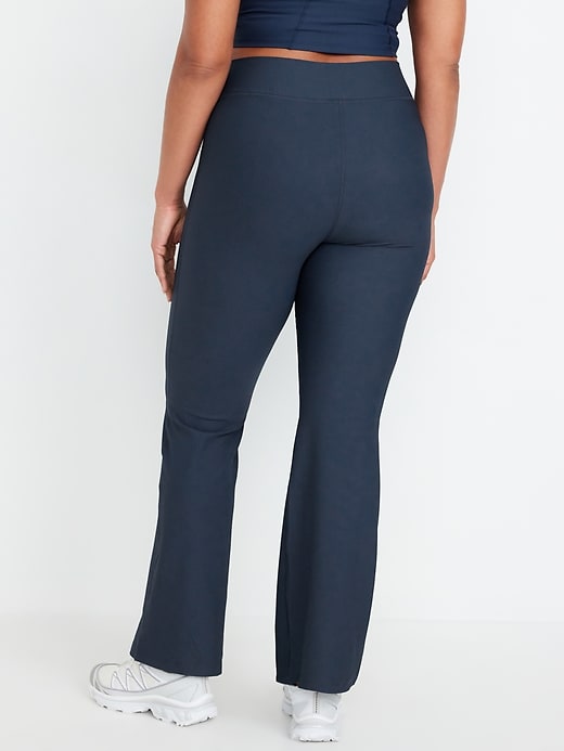 Image number 5 showing, Extra High-Waisted PowerSoft Ribbed Flare Leggings