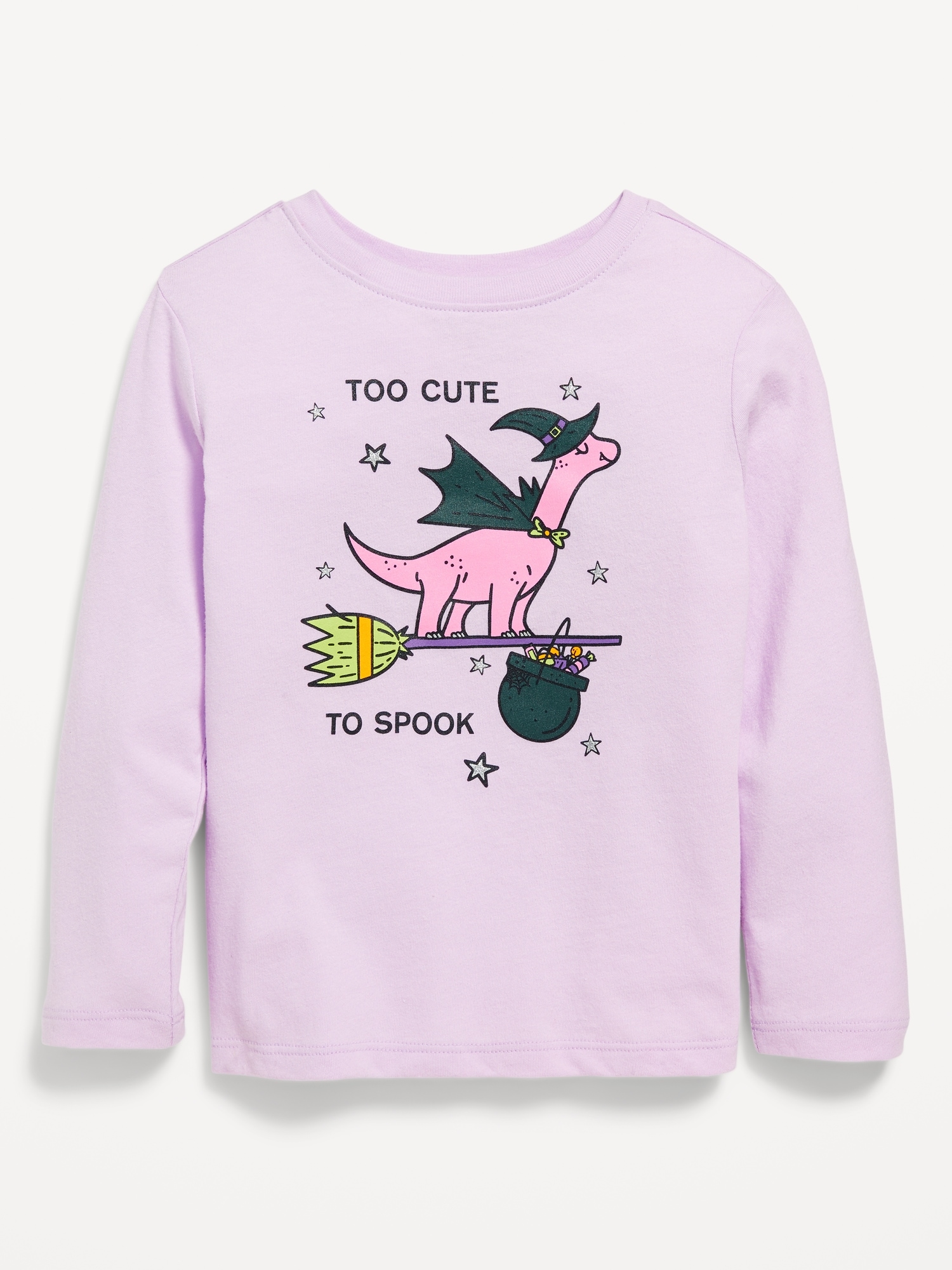 Long-Sleeve Graphic T-Shirt for Toddler Girls