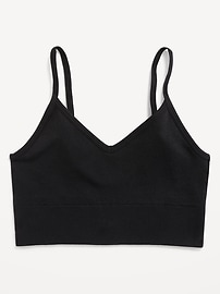 View large product image 4 of 8. Seamless Longline Bralette