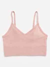 View large product image 4 of 8. Seamless Longline Bralette