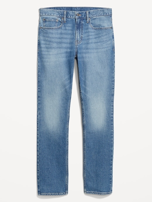 Image number 4 showing, Straight Five-Pocket Jeans