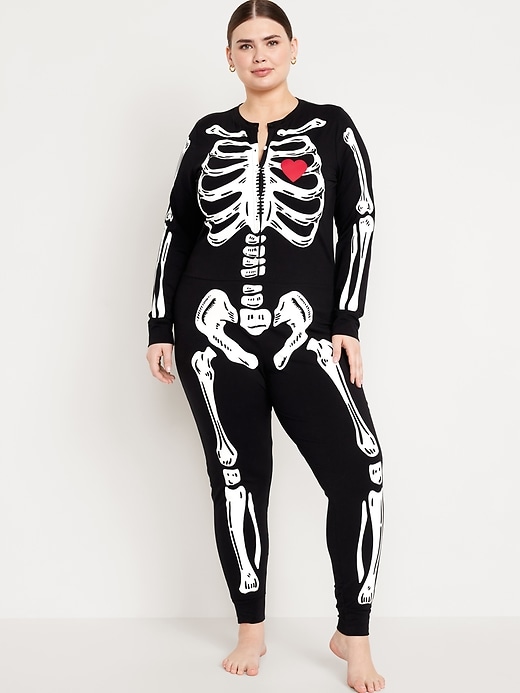 Image number 7 showing, Halloween One-Piece Pajamas