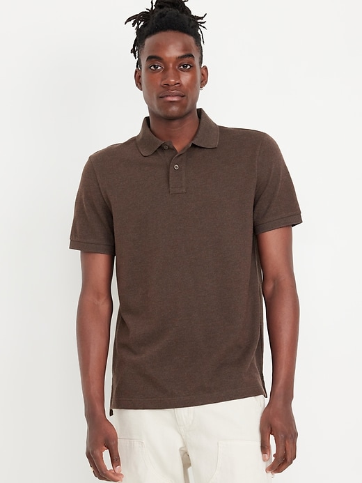 View large product image 1 of 4. Classic Fit Pique Polo