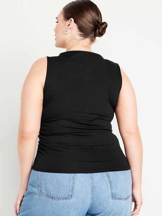 Image number 8 showing, Sleeveless Double-Layer Top