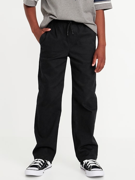 View large product image 1 of 5. Straight Leg Pull On Pants for Boys