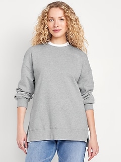 SoComfy Relaxed Tunic Sweatshirt