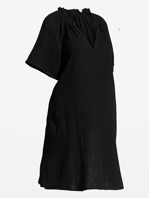 Image number 5 showing, Maternity Short Sleeve Swing Dress