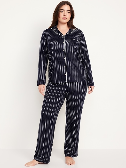 Image number 5 showing, Knit Jersey Pajama Pant Set