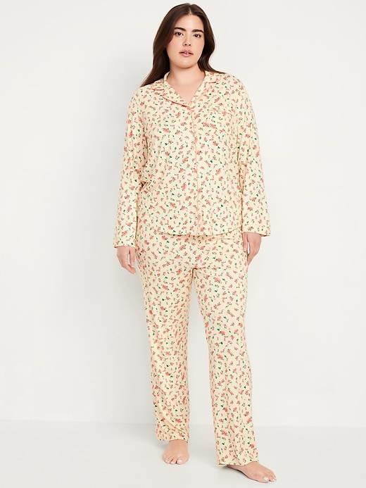 Image number 5 showing, Knit Jersey Pajama Pant Set