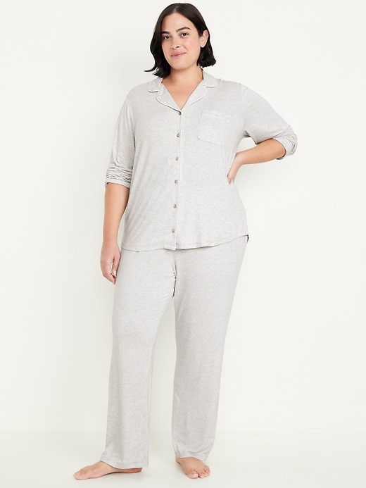 Image number 7 showing, Knit Jersey Pajama Pant Set