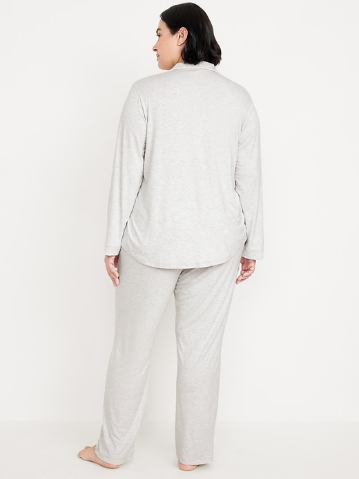 Image number 8 showing, Knit Jersey Pajama Pant Set