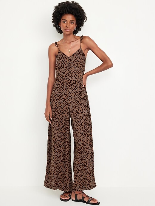 Sleeveless Wide-Leg Jumpsuit | Old Navy