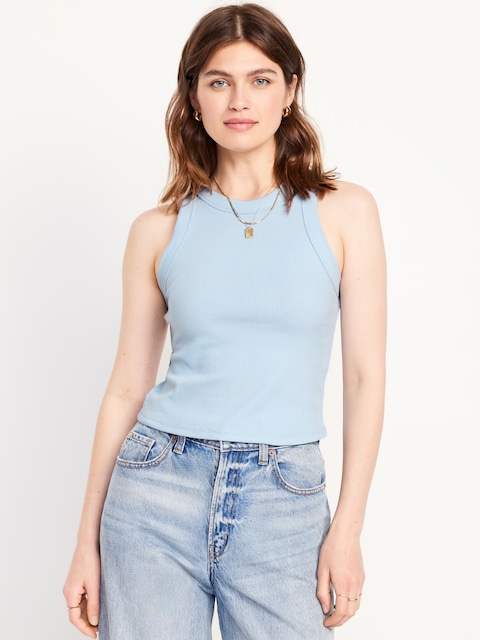 Snug Crop Tank Top