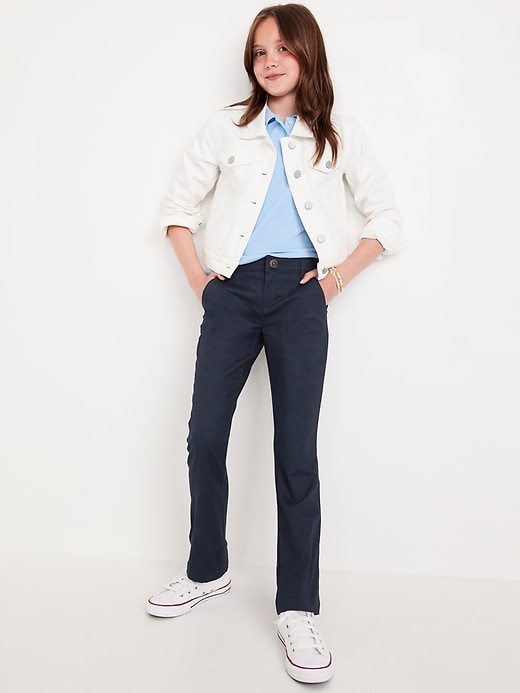 Image number 3 showing, School Uniform Bootcut Pants for Girls
