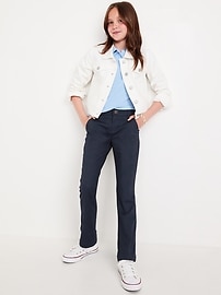 View large product image 3 of 6. School Uniform Bootcut Pants for Girls