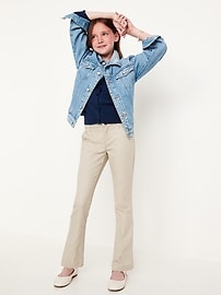 View large product image 3 of 3. School Uniform Bootcut Pants for Girls