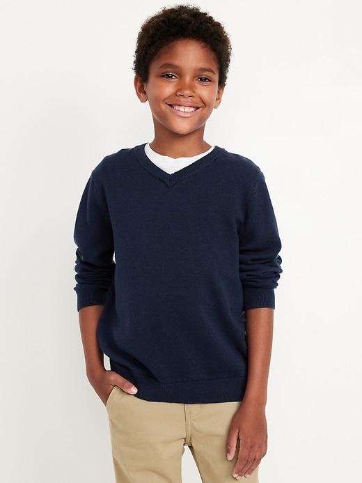 View large product image 1 of 3. V-Neck Sweater for Boys
