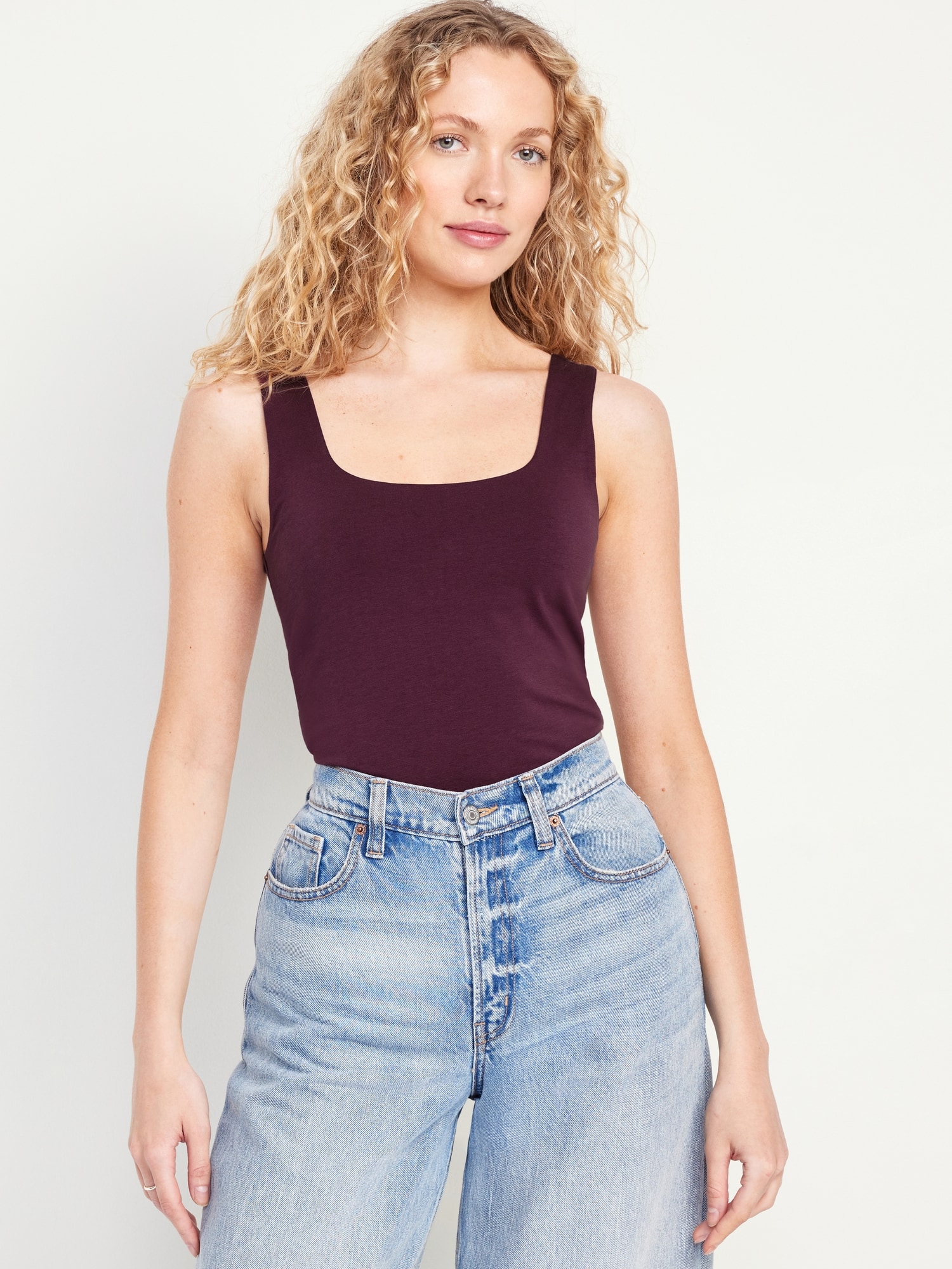 Double-Layer Tank Top
