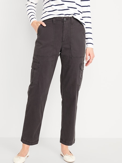 Image number 1 showing, High-Waisted OGC Chino Cargo Pants