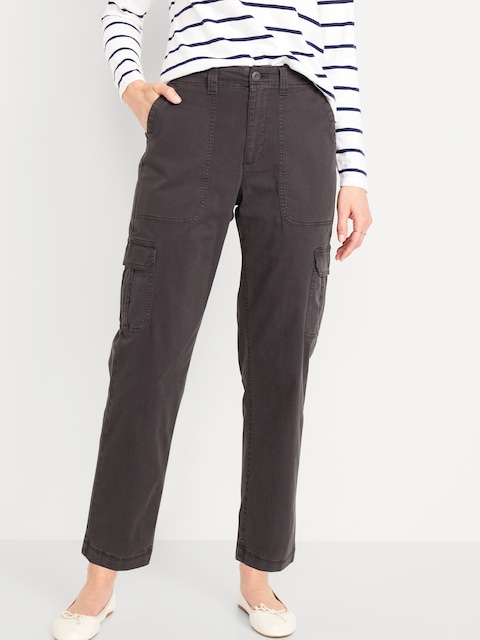 High-Waisted OGC Chino Cargo Pants - Panther