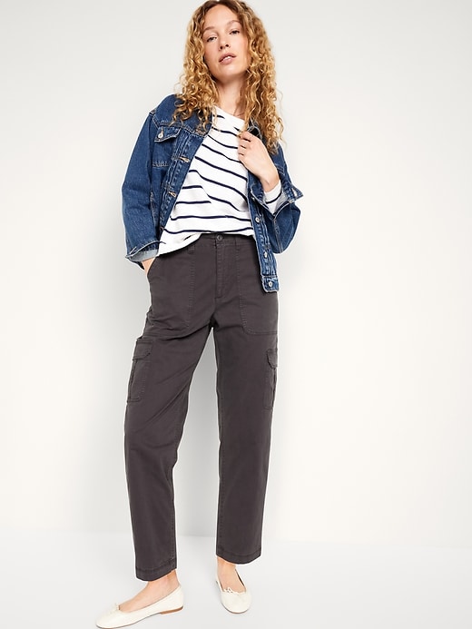 Image number 3 showing, High-Waisted OGC Chino Cargo Pants