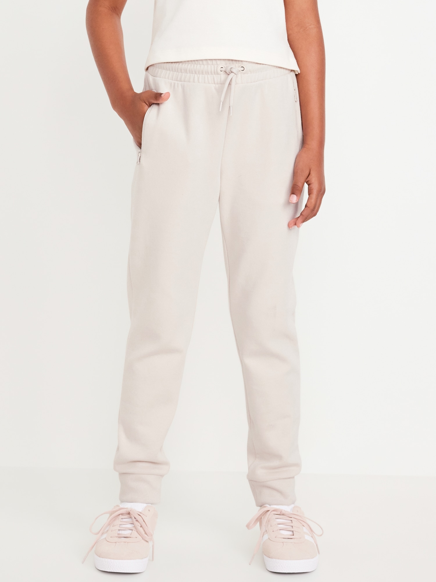 lim High-Waisted Dynamic Fleece Joggers for Girls