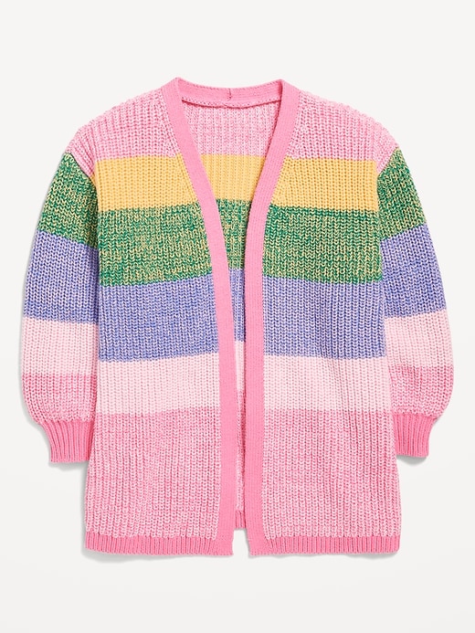 View large product image 1 of 1. Open-Front Cardigan Sweater for Toddler Girls