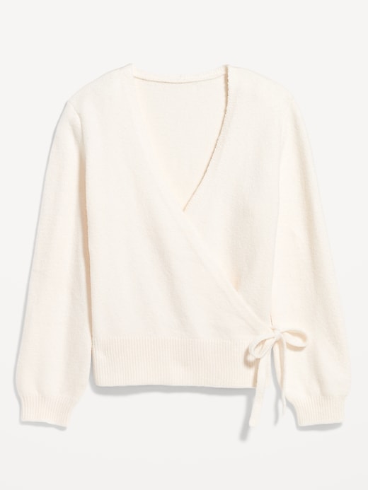 Image number 8 showing, SoSoft Tie-Waist Sweater