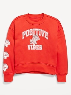 トップス LOOPWHEELERforGraphpaper ClassicCrewNeck Vintage Crew-Neck Sweatshirt | Old Navy