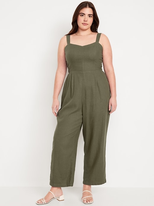 Image number 4 showing, Fit & Flare Cami Jumpsuit