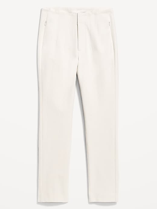 Image number 4 showing, High-Waisted Polished Pixie Skinny Ankle Pants