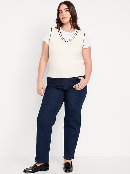 Image number 5 showing, High-Waisted Wow Loose Jeans