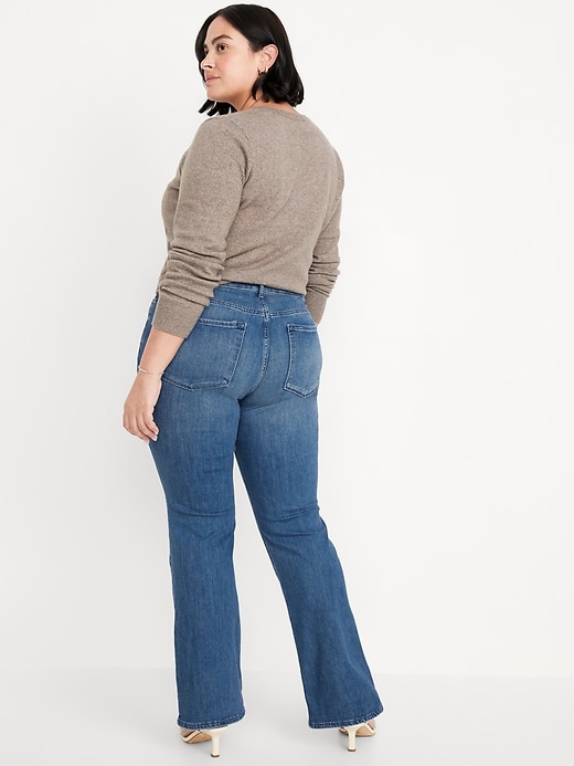 Image number 8 showing, Mid-Rise Wow Boot-Cut Jeans