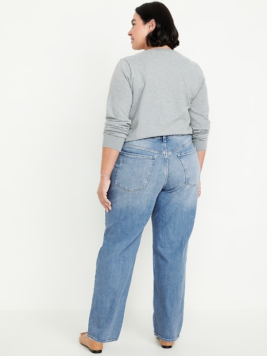 Image number 8 showing, High-Waisted OG Loose Ripped Jeans